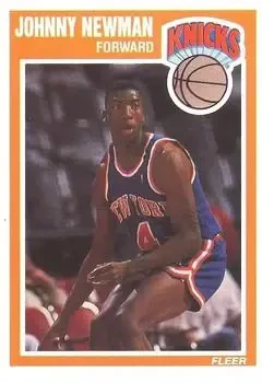 1989-90 Fleer #102 Johnny Newman