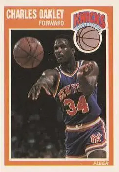 Front of Charles Oakley