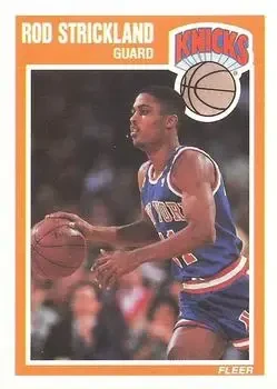 1989-90 Fleer #104 Rod Strickland