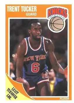 1989-90 Fleer #105 Trent Tucker