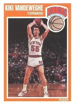 1989-90 Fleer #106 Kiki Vandeweghe