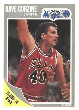 1989-90 Fleer #109 Dave Corzine