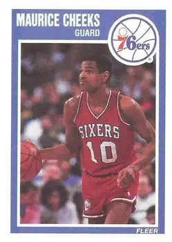 1989-90 Fleer #115 Maurice Cheeks