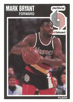1989-90 Fleer #127 Mark Bryant