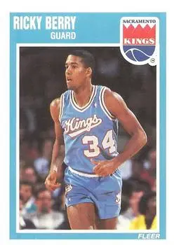 1989-90 Fleer #134 Ricky Berry