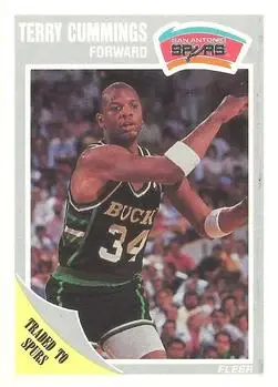 1989-90 Fleer #142 Terry Cummings