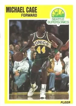 Front of Michael Cage
