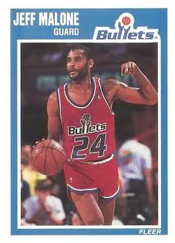 1989-90 Fleer #160 Jeff Malone