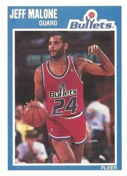 1989-90 Fleer #160 Jeff Malone