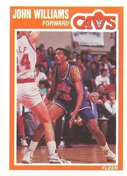 1989-90 Fleer #162b John Williams