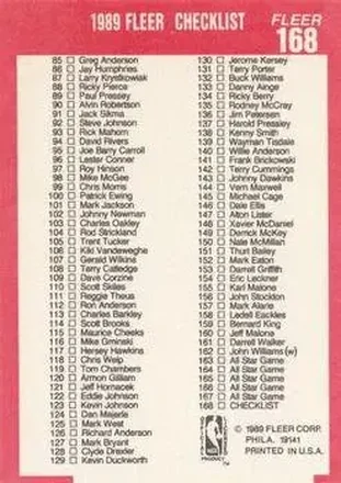 Reverso de Card #168