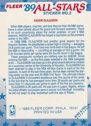 Reverso de Hakeem Olajuwon