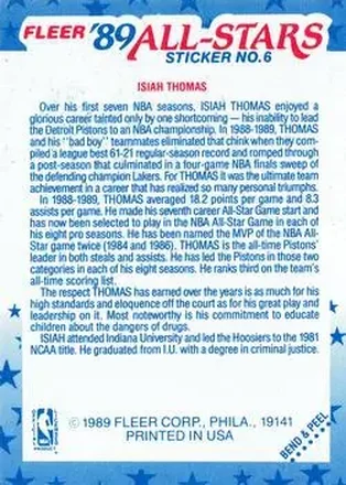 Isiah Thomas back