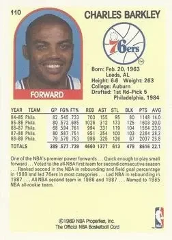 Back of Charles Barkley