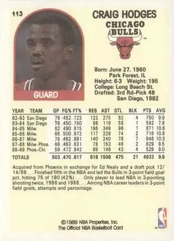 Back of Craig Hodges