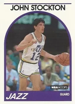 1989-90 Hoops #140 John Stockton