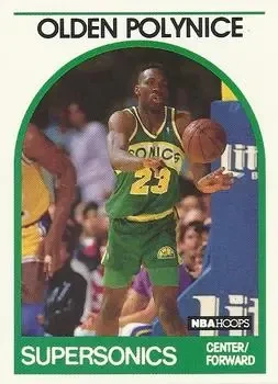 1989-90 Hoops #152 Olden Polynice