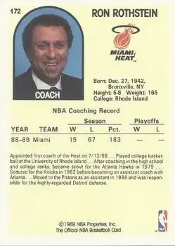 Back of Ron Rothstein