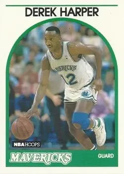 1989-90 Hoops #184 Derek Harper