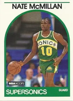 Front of Nate McMillan