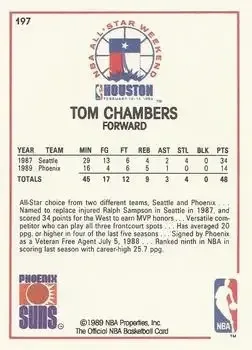 Back of Tom Chambers