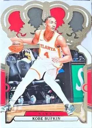 2023-24 Panini Crown Royale #14 - Kobe Bufkin - Atlanta Hawks