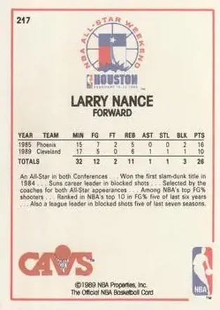 Reverso de Larry Nance