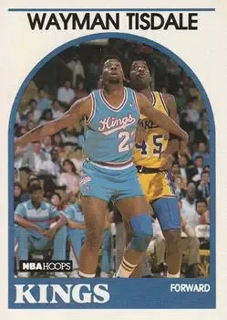 1989-90 Hoops #225 Wayman Tisdale