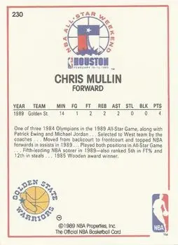 Back of Chris Mullin