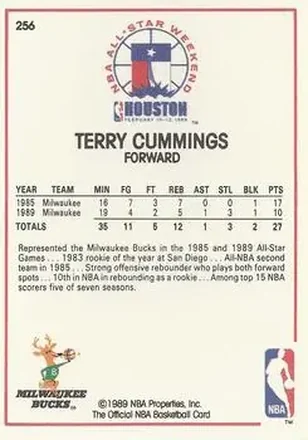 Terry Cummings Rückseite
