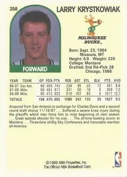 Back of Larry Krystkowiak