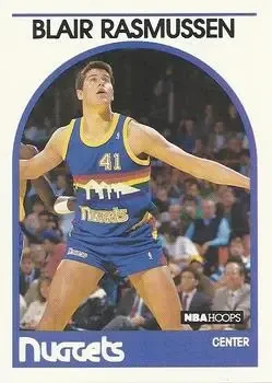 1989-90 Hoops #261 Blair Rasmussen
