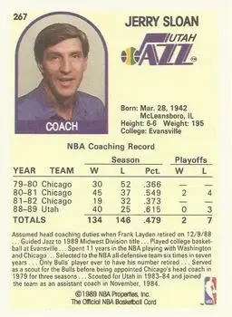 Back of Jerry Sloan