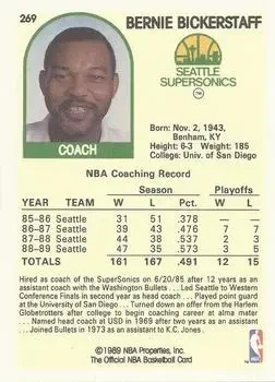 Back of Bernie Bickerstaff