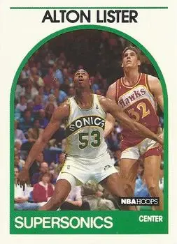 1989-90 Hoops #293 Alton Lister