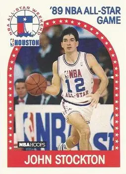1989-90 Hoops #297 John Stockton