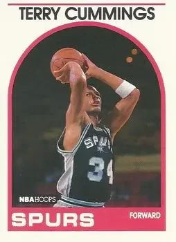 1989-90 Hoops #312 Terry Cummings