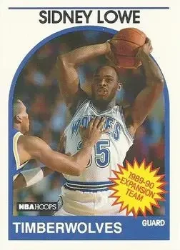 1989-90 Hoops #313 Sidney Lowe
