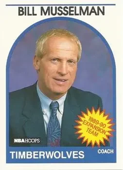 1989-90 Hoops #314 Bill Musselman