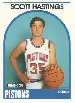 1989-90 Hoops #317 Scott Hastings