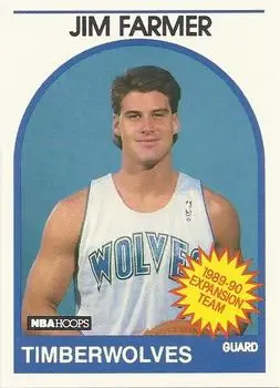 1989-90 Hoops #334 Jim Farmer