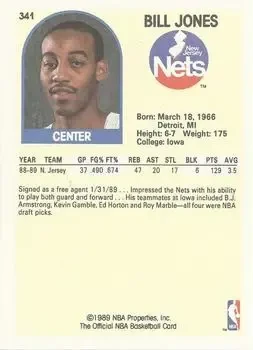 Back of Bill Jones