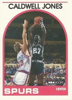 1989-90 Hoops #347 Caldwell Jones