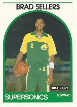 1989-90 Hoops #348 Brad Sellers