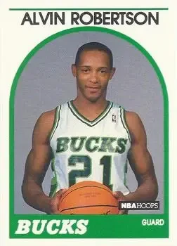 1989-90 Hoops #350 Alvin Robertson
