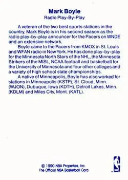 Back of Mark Boyle