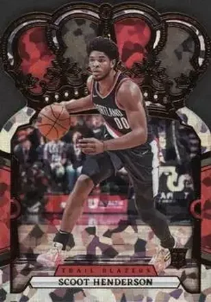 2023-24 Panini Crown Royale #32 - Scoot Henderson - Portland Trail Blazers