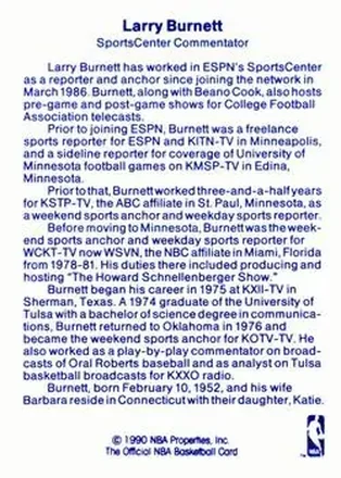 Tył: Larry Burnett