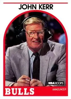 1989-90 Hoops #NNO Announcers John Kerr
