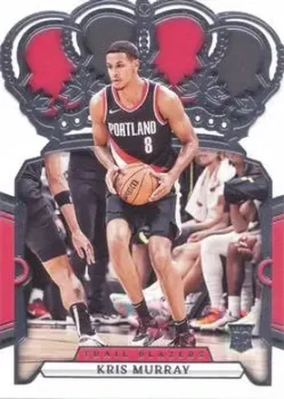 2023-24 Panini Crown Royale #34 - Kris Murray - Portland Trail Blazers